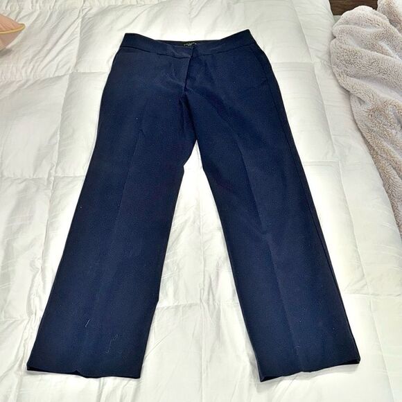 Talbots Navy blue Signature straight leg pants- great condition! 4P - Picture 1 of 10